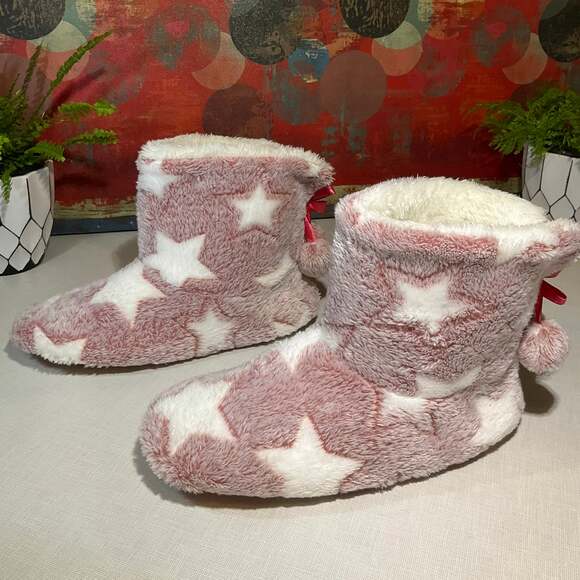 Girl's Anti-slip Fuzzy Comfy Slipper,1-2 - Picture 8 of 11